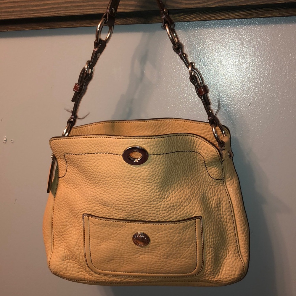 Coach handbag with matching wallet